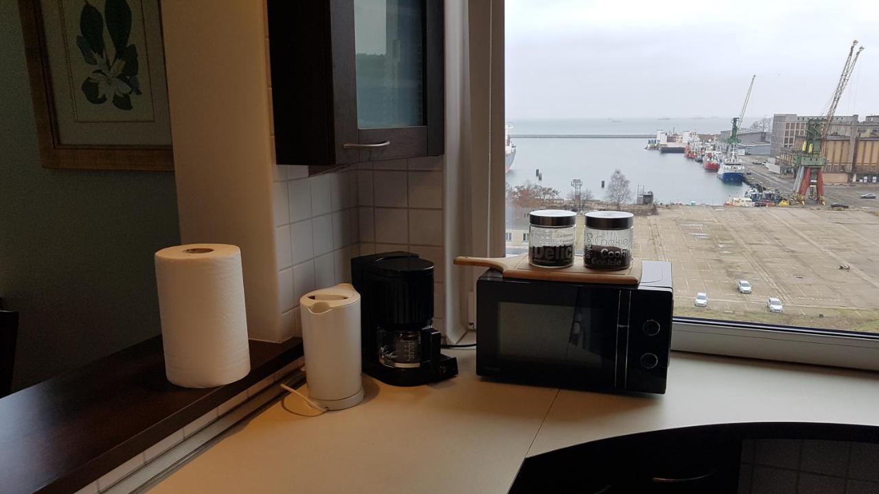 Gdynia Centrum z Pięknym Widokiem na Morze i balkonem 9 piętro przy Sea Towers Zewnętrze zdjęcie